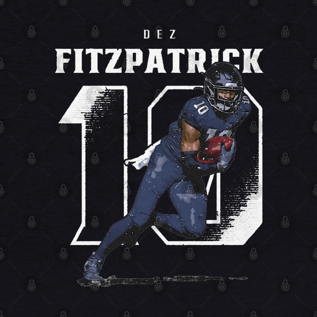 Dez Fitzpatrick Tennessee Number by MASTER_SHAOLIN